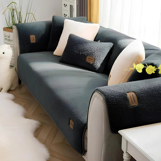 Teddy Kaymaz Tabanlı Koltuk Örtüsü Seti